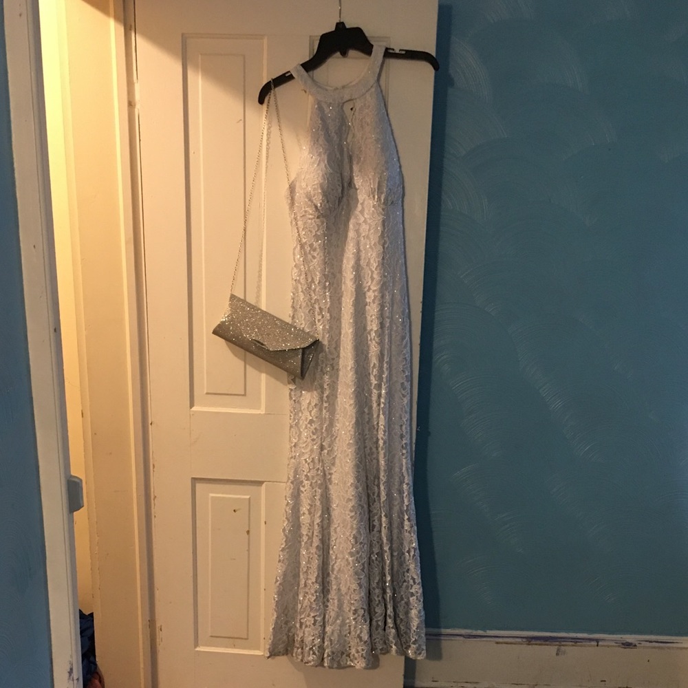Prom dress and purse included